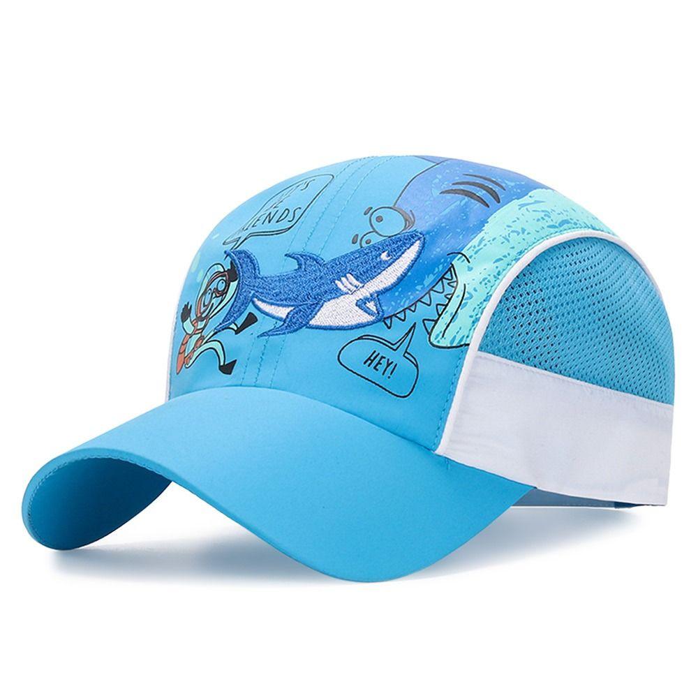 Breathable Sun Hat Mesh Children Snapback Cap Casual Kid Baseball Hat