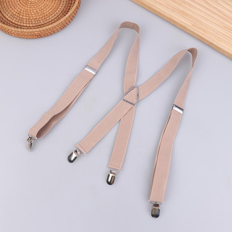 Elastic Adjustable Suspenders For Adults And Kids - Men Women Braces Suspender Set For Children Boys Girls Wedding Accessories