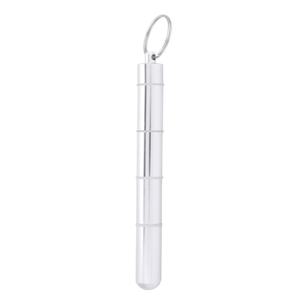 Durable Aluminum Alloy Medicament Box Cylinder Waterproof Pill Box Dispenser 5/6 Cases Pill Container Daily Use