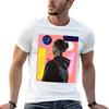 Portrait Colorful T-Shirt Classic Crew Neck Cotton T-Shirt