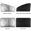 Double Sided Magnetic Car Curtain Magnetic Opaque Car Sun Shade Car Side Window Curtain  Sedan