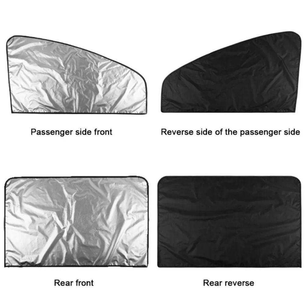 Double Sided Magnetic Car Curtain Magnetic Opaque Car Sun Shade Car Side Window Curtain  Sedan