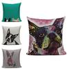 Premium Quality Boston Terrier French Bulldog Cushion Pillow Case For All Rooms