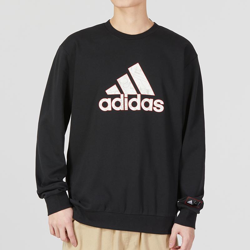 New Adidas Sweatshirts Men Black HZ3023