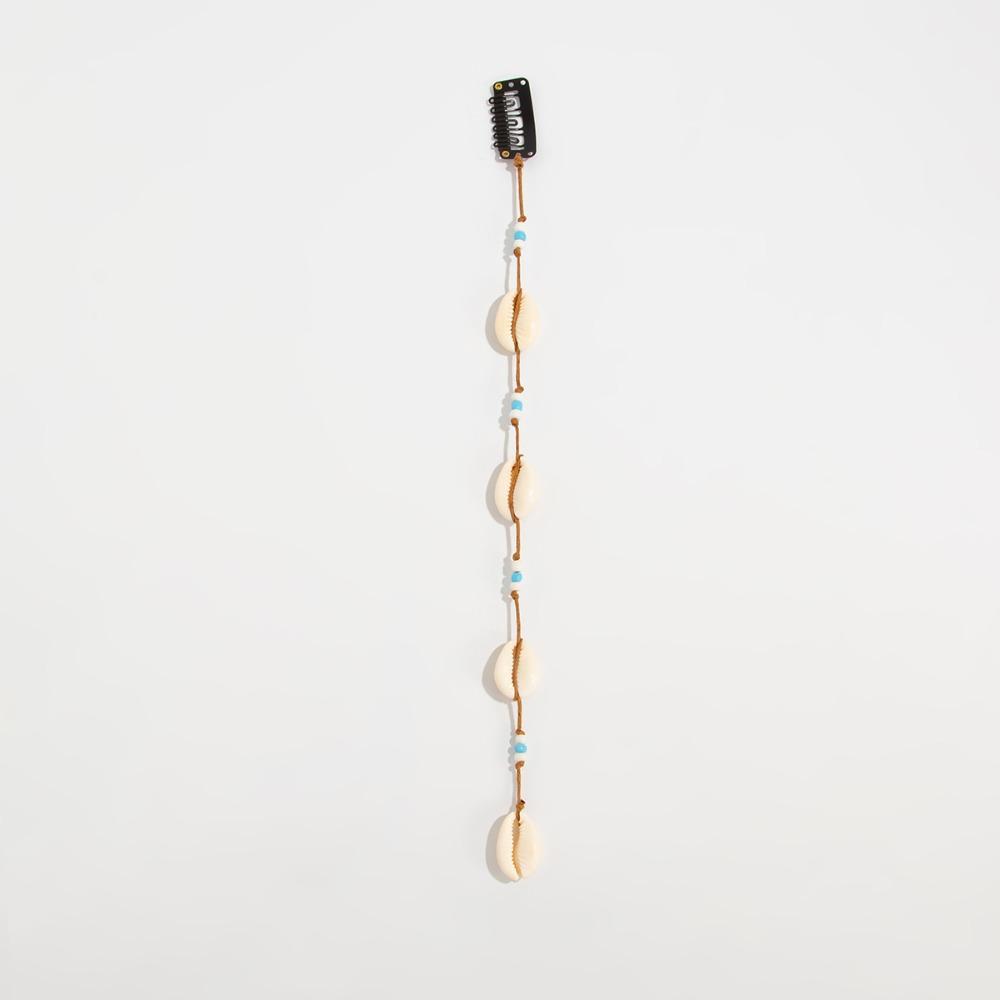 6 Styles Shell Pendant Hair Clip Handmade Beads Shell Beaded Hair Accessories  Women