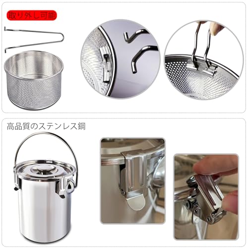 Charcoal Fire Starter, Charcoal Grill, Small Stove, Charcoal Chimney Starter, Handheld, Instant Fire Extinguisher, Safe and Secure Stainless Steel Fir