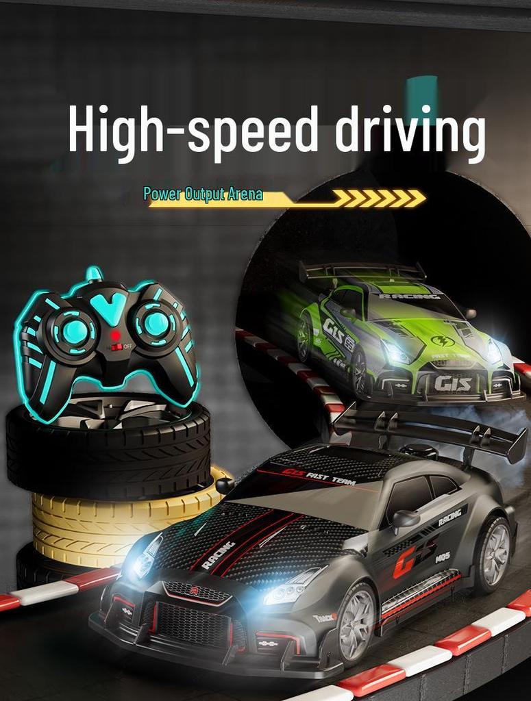 High-Speed Wireless Remote Control Drifting Car - Electric Racing Toy for Kids