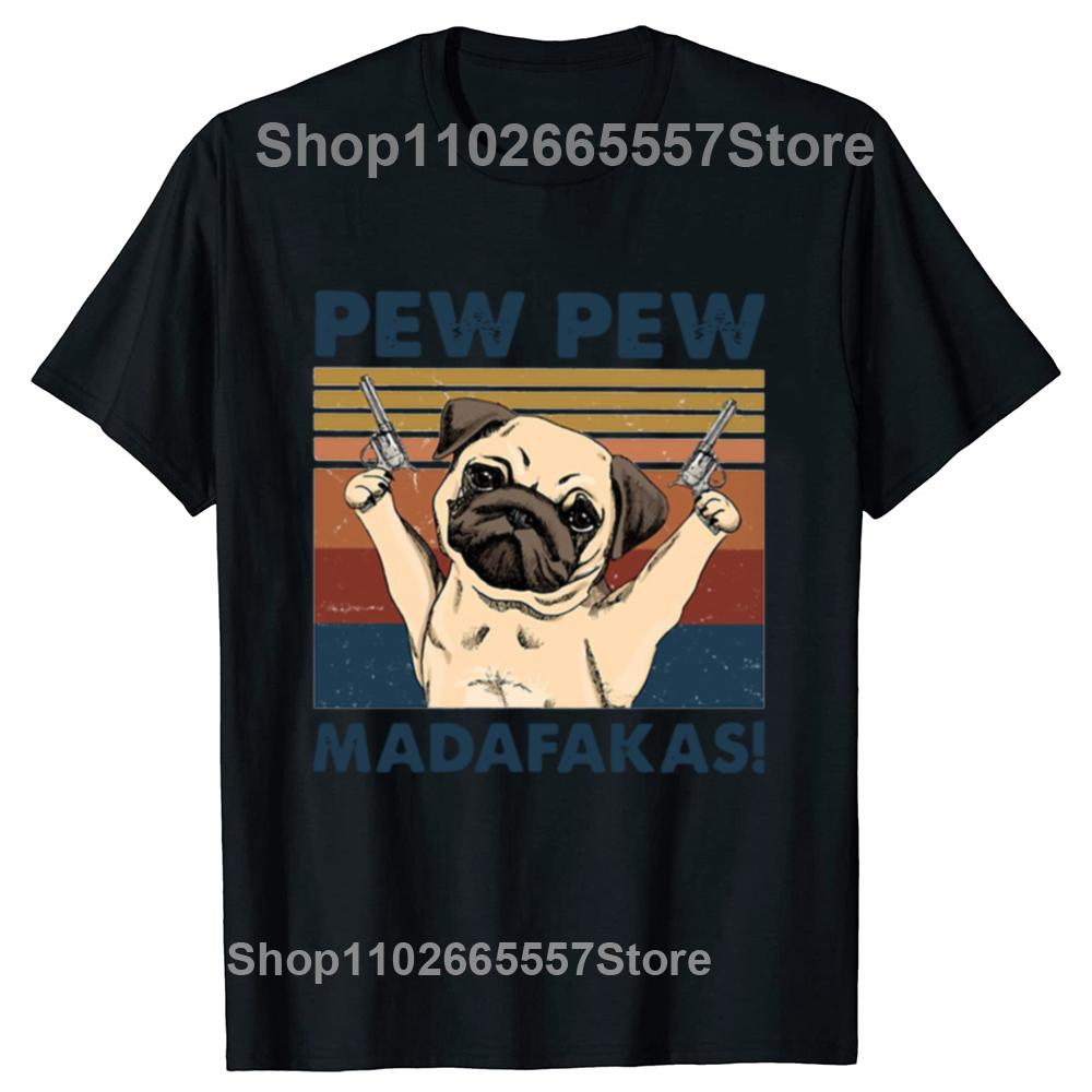 Funny Pug Love Cute Dog Lover Owner T Shirts Summer Graphic Cotton Streetwear Short Sleeve Birthday Gifts Tshirt Unisexs Clothing
