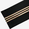 Adidas Wu Bo Series Side Stripe Logo Casual Breathable Straight Leg Sports Pants Retro Sports Pants Men Pants Black TR30P-BG