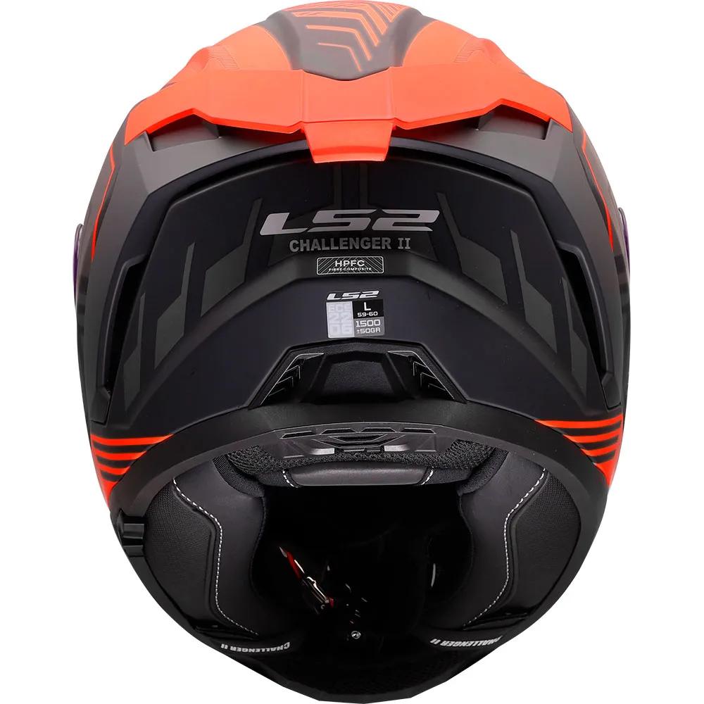 LS2 Шлем-интеграл FF817 Challenger II Dravix