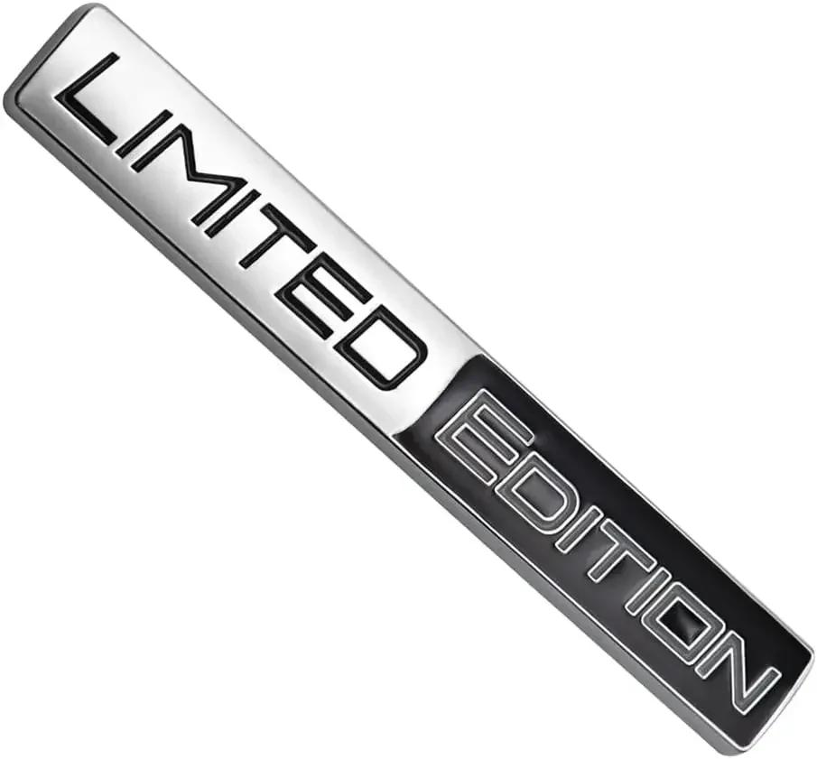 3D Limited Edition Metal Aluminium Adhesive Emblem Rear Trunk Badge Fender Sticker Body Decal Car LIMITED EDITION Emblem