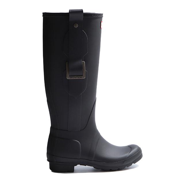 Hunter [Women] Original Buckle Tall Rain Boots - Black Wft2290Rmablk