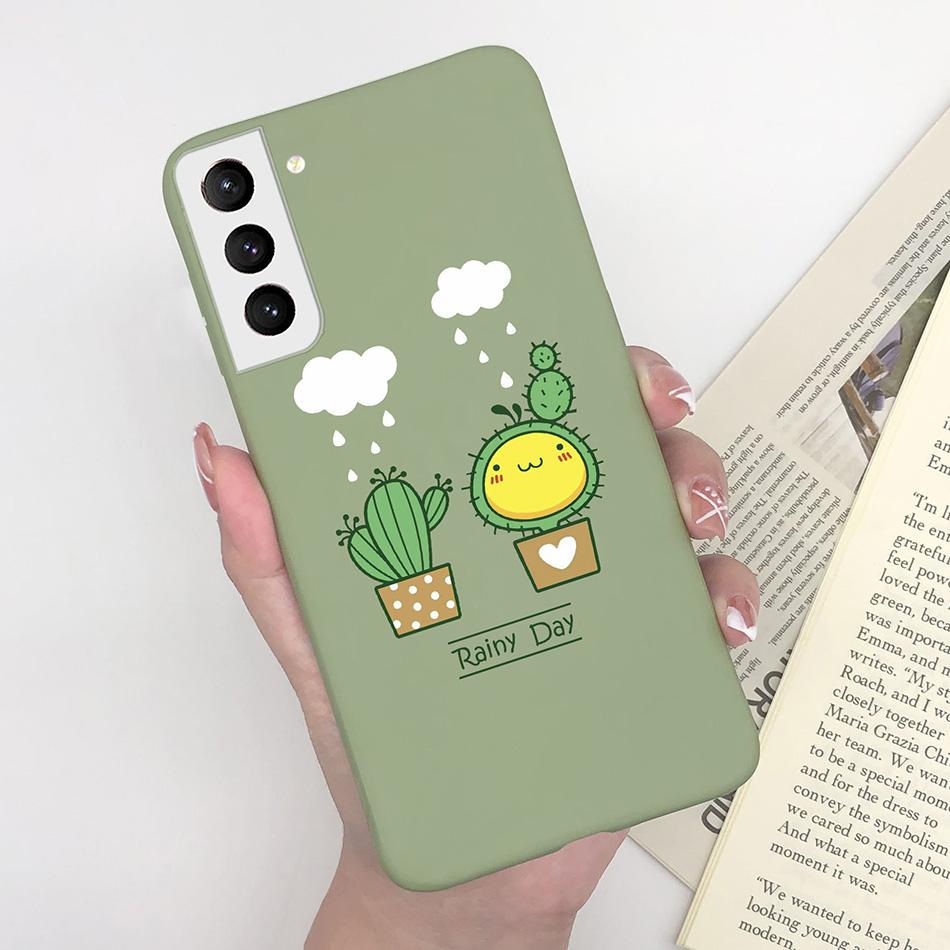 For Samsung Galaxy S21 Plus Ultra FE 5G Case Cute Painted Silicone Soft Protective Phone Cover for SamsungS21 S 21 FE Plus Ultra