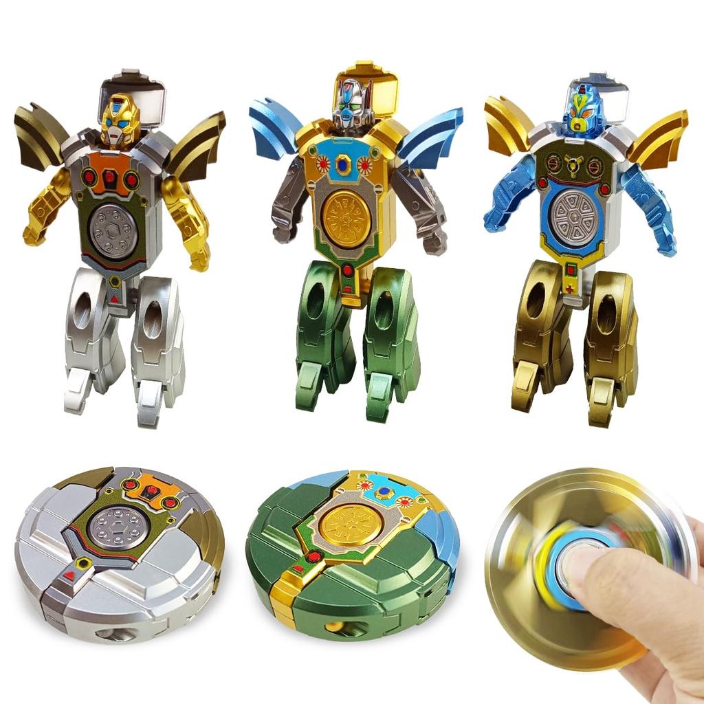 Robot Transformation Fidget Spinner Hand Spinner Toys Deformable Robot Fingertip Gyros Stress Reliefsensory Fidget Toys