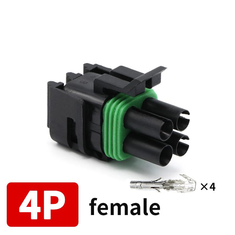 Delphi 2.5 Serie Automobil Wasserdichter Stecker 1/2/3/4/6-Pin Stecker und Buchsen Haltech MAP TPS Kabelstecker für GM