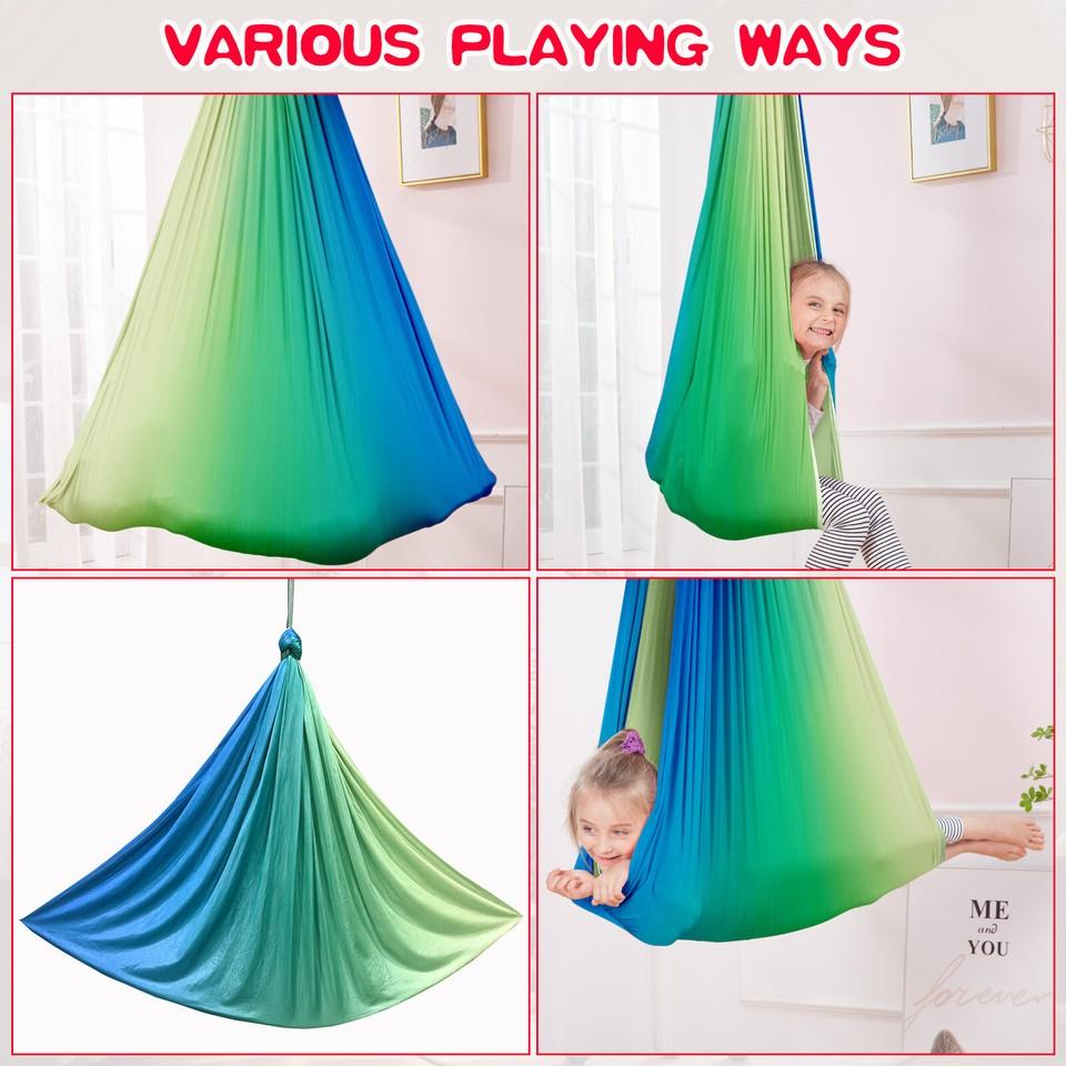 Children's Therapy Swing Hammock Rotating Swing Autism Therapy Swing