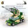Antiaircraft Mounted Car Gun Assembly Building Blocks Toy For Gift Children
