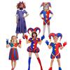 L'incredibile Circo Digitale Pomni Costume Cosplay 13 Stili Bambini Adulti Outfit da Clown Halloween Carnevale Tuta per Esibizioni sul Palco