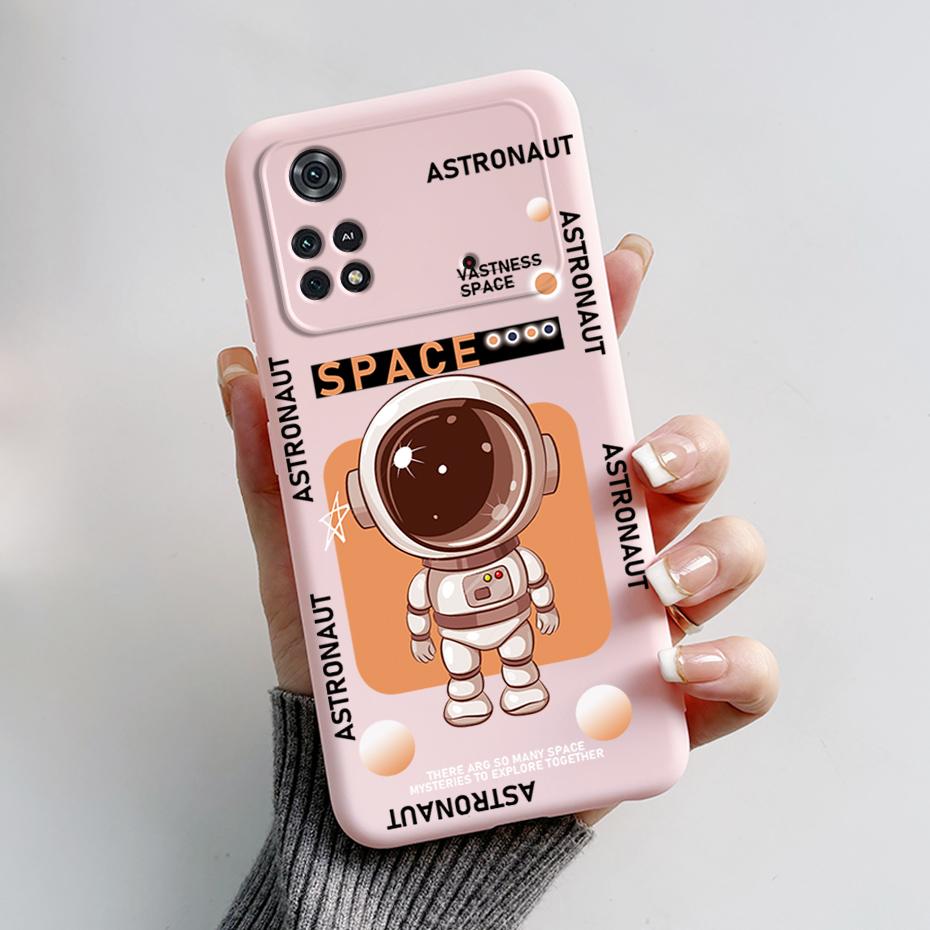 Case For Poco X4 Pro 5G Poco M4 Pro Cute Panda Back Cover Soft Silicone Matte Protective Funda For Xiaomi Poco X4 Pro Phone Case