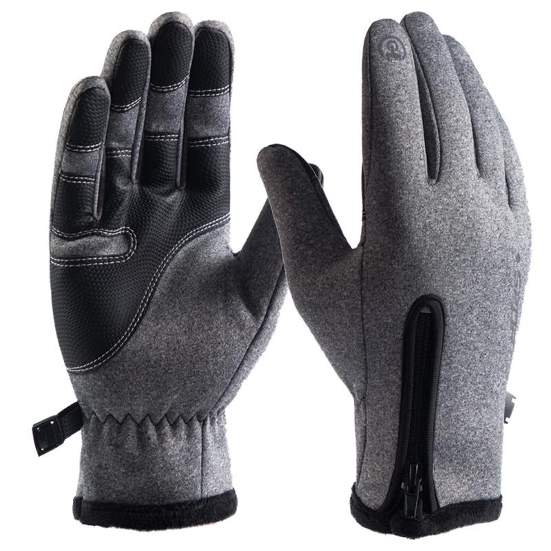 ZHENYUEQI Outdoor Windproof Warm Touchscreen Waterproof Gloves