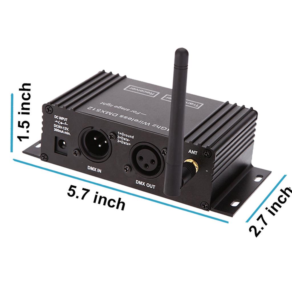 2.4G Wireless   512 Controller Transmitter Receiver LCD Display Power   Repeater Lighting Controller