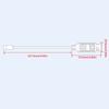 Type C POE Splitter 48V to 5V Power Converter 100Mbps Data for Security Cameras High Efficiency Voltages Conversion