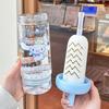 Sanrio Cartoon Tea Infuser: Cute Portable Water Cup with Straw for Girls