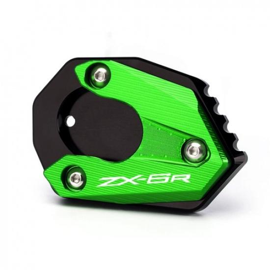 For Kawasaki Ninja ZX6R 2009-2025 Foot Side Stand Extension ZX636 Kickstand Pad