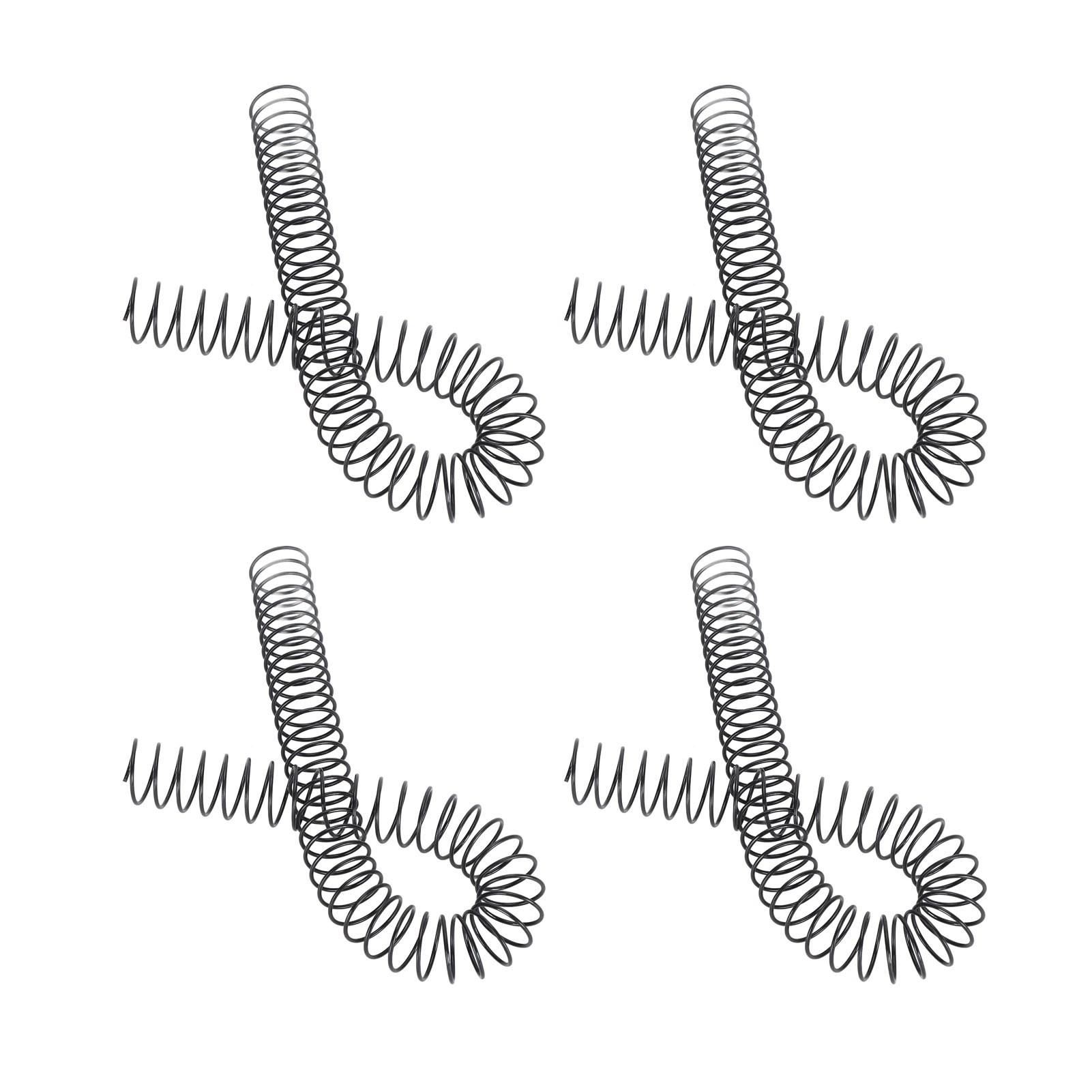 

100PCS Spiral Binding Spines 48 4:1 Pitch Single Wire Paper Binding Coils 16mm Diameter 140 Sheets Capacity
