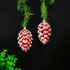 2PC Santa Claus Kids Gifts Christmas Hanging Decoration Party Supplies Xmas Baubles Festival Multiple Options Available