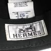 Great HERMES Hat Rabbit Felt Fedora with Ribbon Dark Gray Wool Mens 57 Used