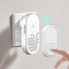 Wireless Long-Range Smart Doorbell with Electronic Remote, Plug-Free, Volume Control, and Senior Call Button