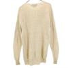Polo by Ralph Lauren 90s Silk Old Long Sleeve Hand Knit L Beige Men's Used
