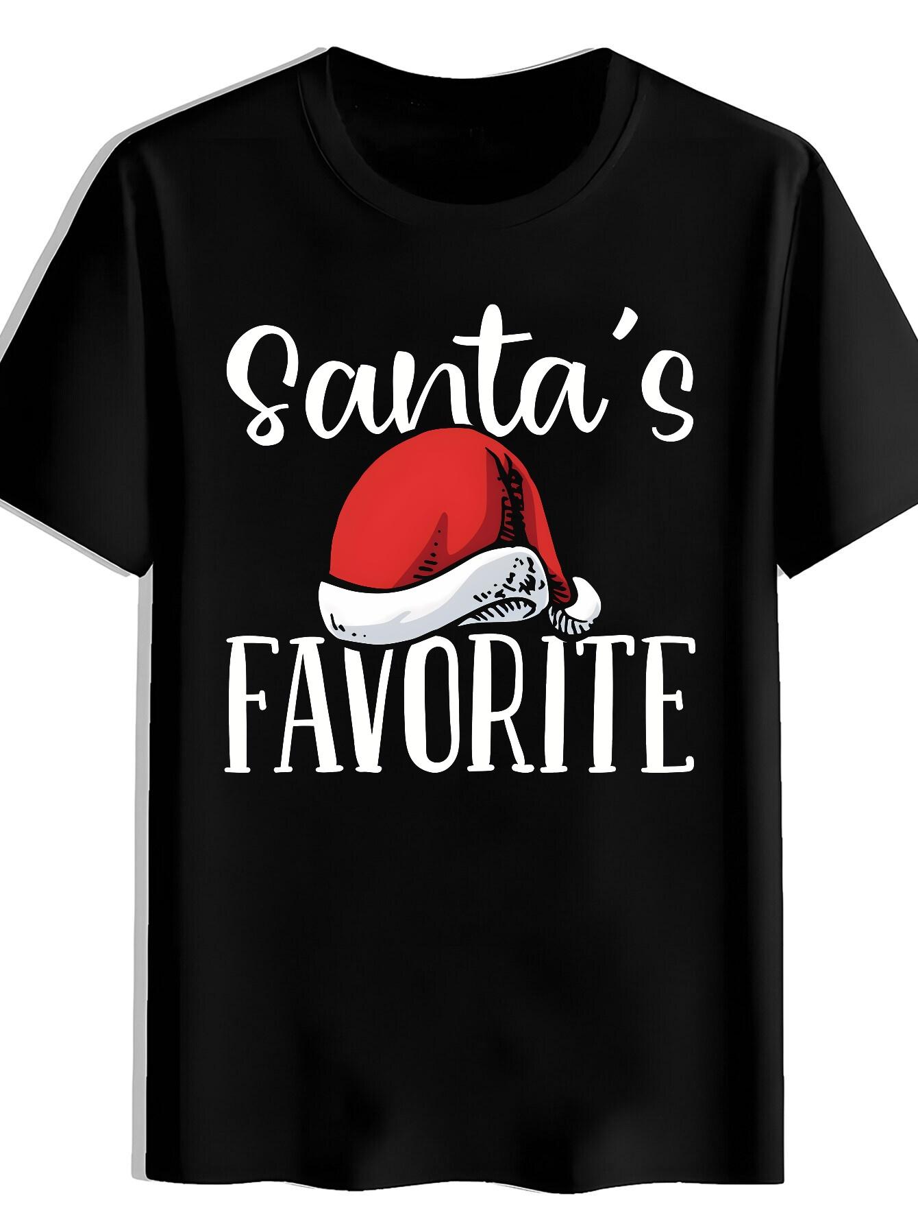T-shirt Short-Sleeve with Christmas Print - Reindeer XXXL