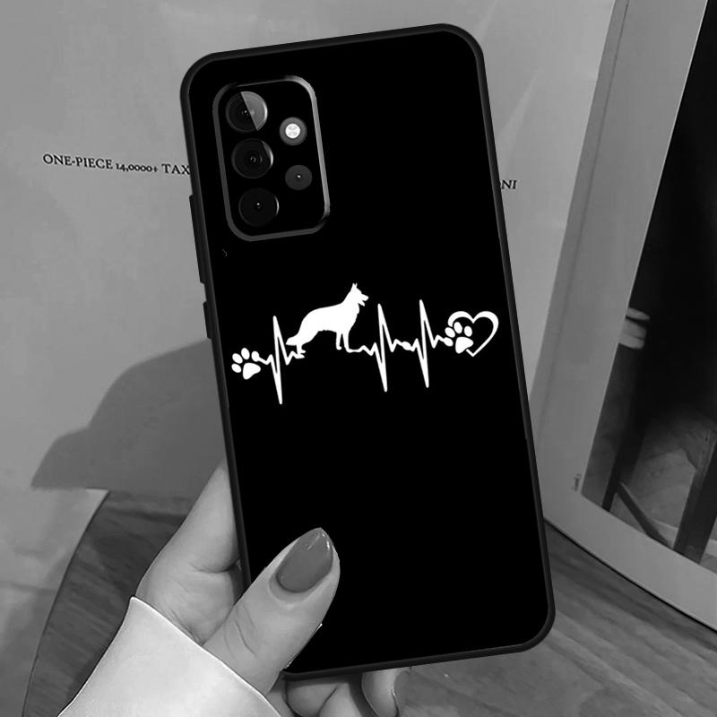 

German Shepherd Dog Case For Samsung Galaxy A56 A36 A16 A06 A13 A33 A53 A52 A32 A12 A54 A34 A14 A35 A55 A17 A15 Samsung A14
