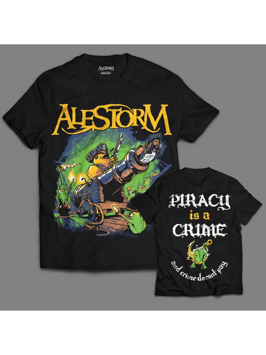 

Men s Alestorm Graphic T-Shirt, 100% Cotton Crew Neck Short Sleeve Tee, Casual Summer Top for Daily Wear and Gift 4XL