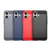 For Cover iPhone 16 Case iPhone 16 Plus Capas Shockproof Phone Back Soft TPU Carbon Fiber Case For iPhone 16 Plus Pro Max Fundas