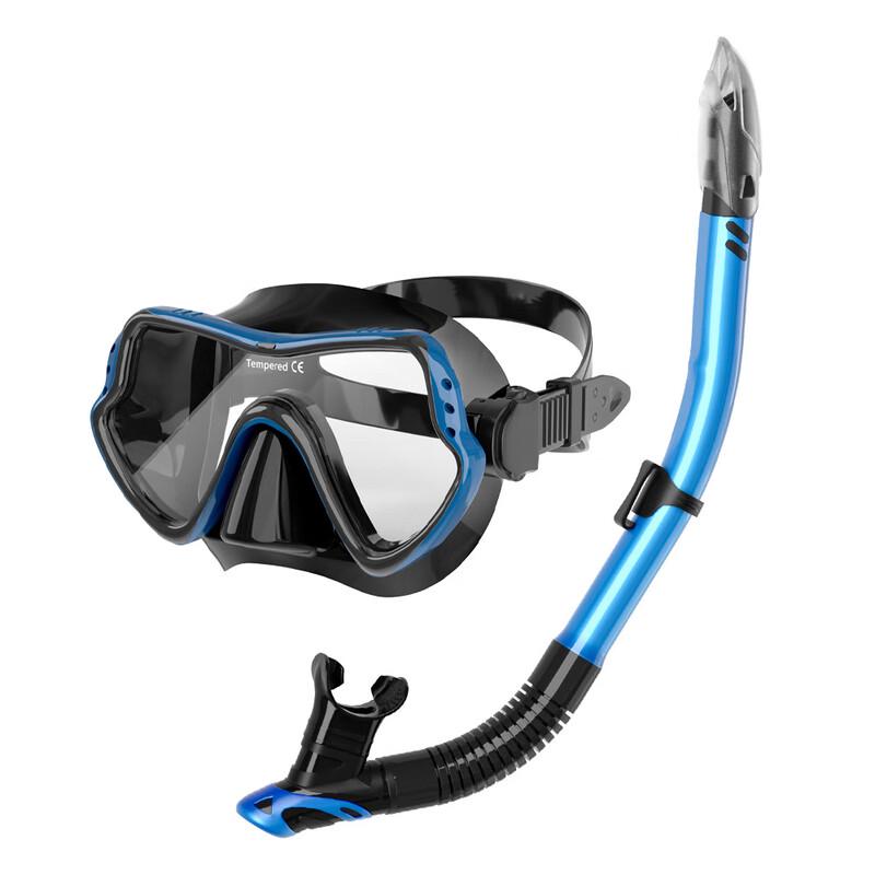 

Pu Lian Diving Mask & Snorkel Set One Size