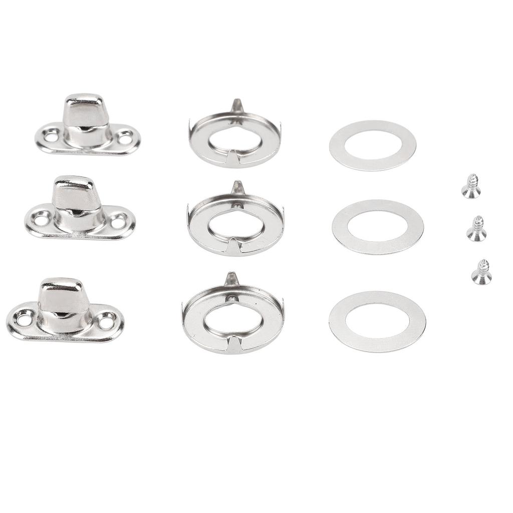 Twist Lock Fasteners Turn Button Eyelet and Stud Mounting Screws for Canvas Marine Fastener Turn Buttons