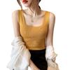 Women's Summer Korean Style Ice Silk Cami - Trendy, Versatile Solid Color Shirt
