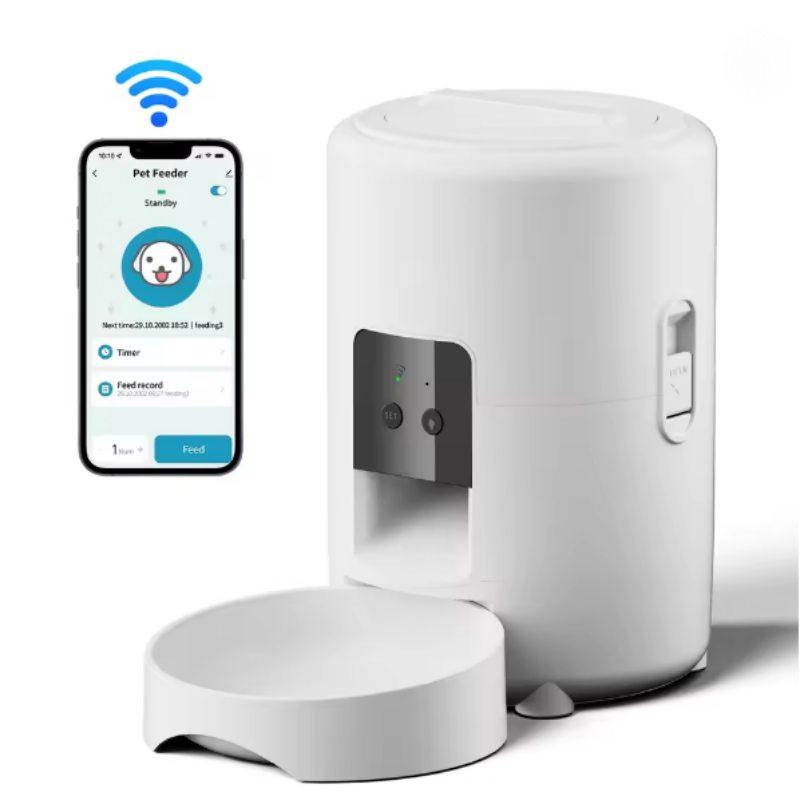 Smart Pet Feeder Automatic Cat Feeder Dog Slow Food Machine With Timed QuantitativeAutomatic Cat Food Dispenser Cat Dog Bowl