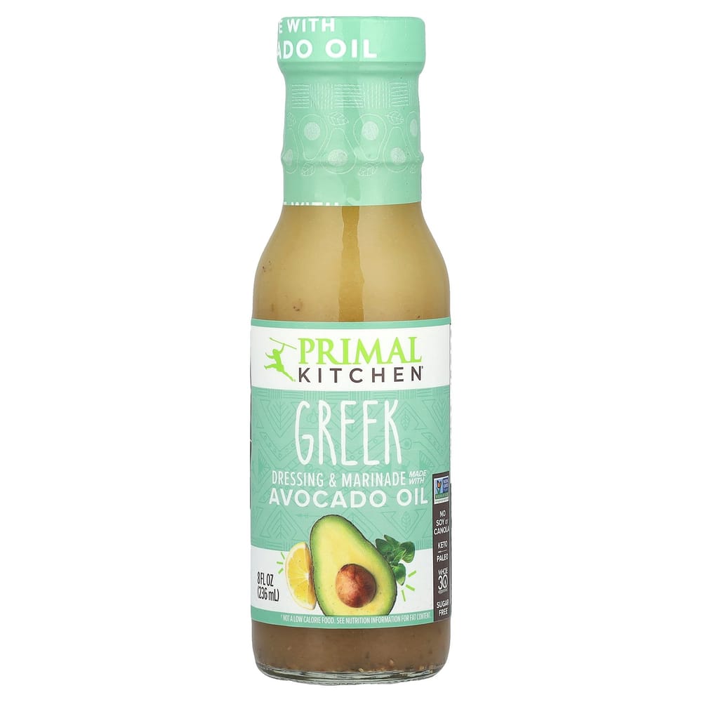 Primal Kitchen Greek Dressing & Marinade with Avocado Oil, 236ml (8 fl oz)
