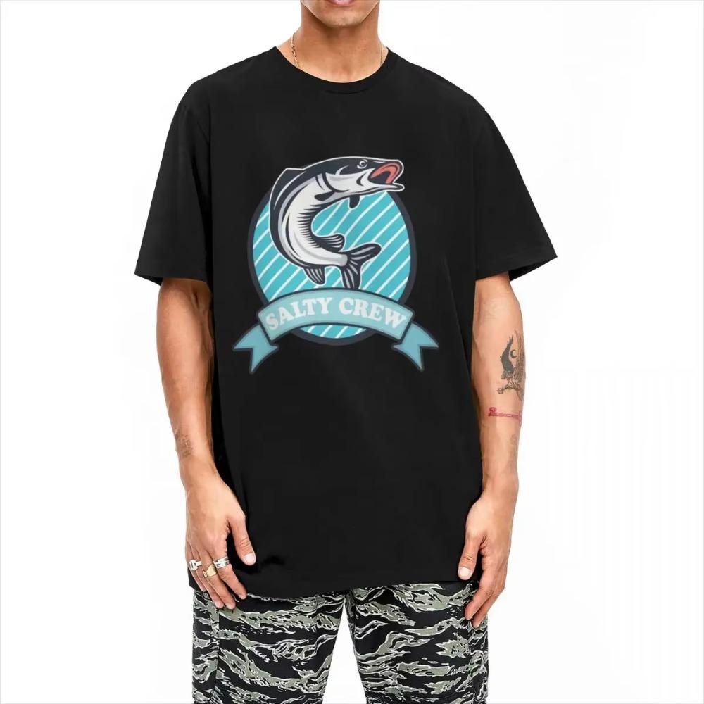 Haikyuu T-Shirt Salty Crew Spicy  T-Shirts Trendy Cool Tshirt for Men's Summer Y2K Basic Casual Short Sleeve Tops