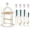 Goods Ceramic Handle 24 Main Piece Knife Fork Spoon Stainless Steel Western Tableware 24 Piece Gift Box Set