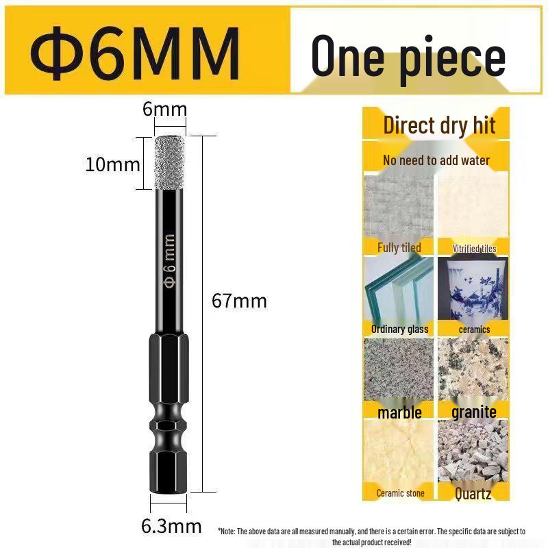 

Алмазный паяный шестигранный хвостовик сверло по плитке для бетона, гранита и мрамора