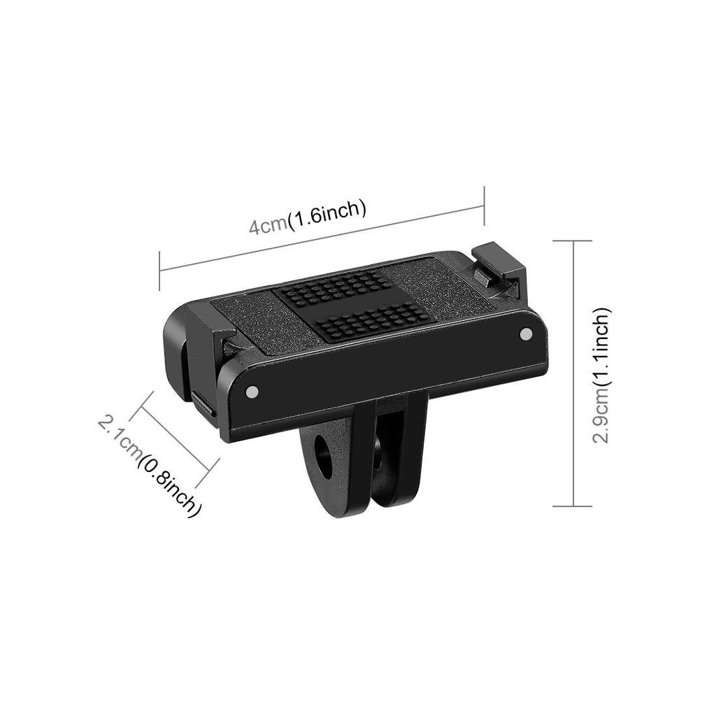 PULUZ Fat Cow Magnetic Quick Release Base for DJI Osmo Action/Sports Cameras