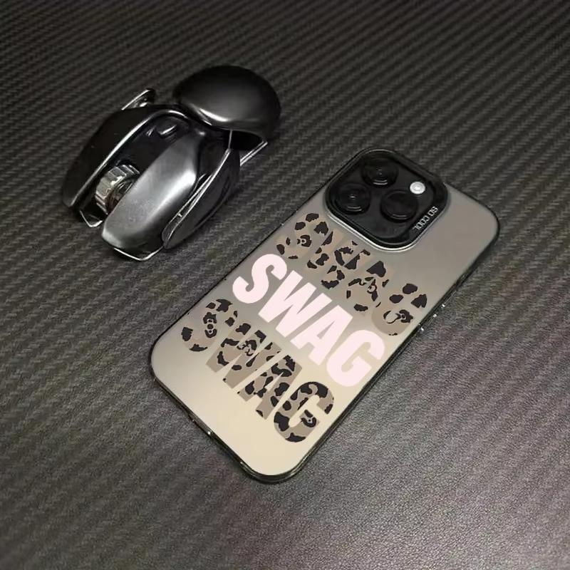 Camouflage Letter SWAG Pattern Phone Case For Samsung Galaxy S26 S24 S25 S23 Ultra S22 S21 S20 Plus FE A54 A55 Shockproof Cover
