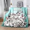 1pc 101 Dalmatians Printing Blanket - Soft, All-Season Throw for Office Blanket, Car, Travel