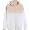 Basic Series Fashion Versatile Skin-Friendly Soft Hooded Logo Jacket Women Jacket White 689298-02