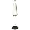 Garden Parasol with LED Lights and Base 300 X 300 Cm